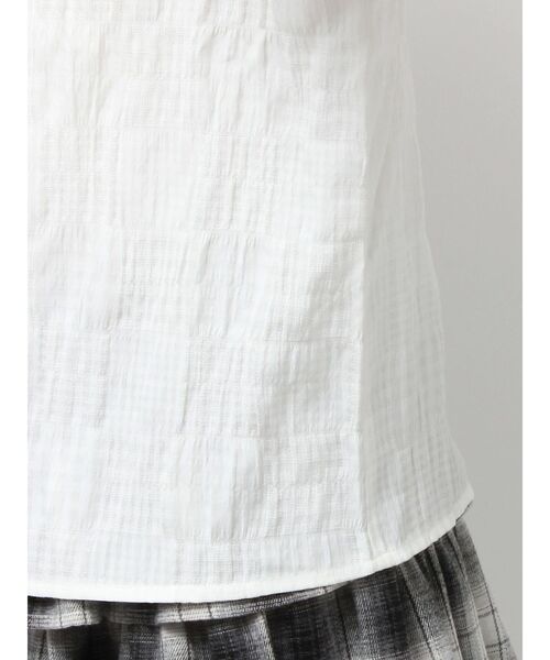 merry jenny（メリージェニー）の「frill neckブラウス（シャツ/ブラウス・レディース・オフホワイト/グレー・FREE）」の16枚目の写真