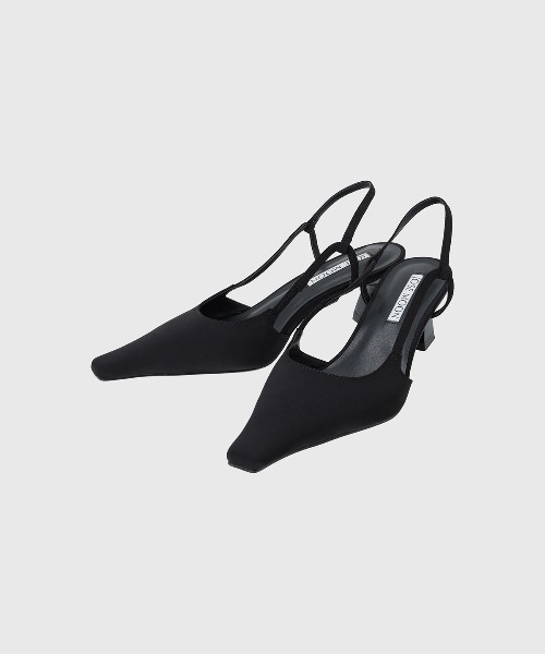 JOSE MOON（ジョゼムーン）の「SLINGBACK SATIN  PUMPS/スリングバックサテンパンプス（パンプス・レディース・イエロー/ボルドー/ブラック・35/37/39）」の12枚目の写真