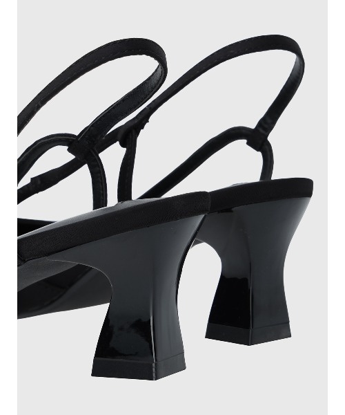 JOSE MOON（ジョゼムーン）の「SLINGBACK SATIN  PUMPS/スリングバックサテンパンプス（パンプス・レディース・イエロー/ボルドー/ブラック・35/37/39）」の15枚目の写真