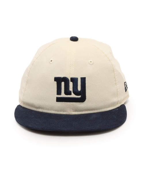 NEW ERA（ニューエラ）の「NEW ERA RC 9FIFTY Powered by GORO NAKATSUGAWA New York Giants CORDUROY / ニューエラ RC 9フィフティー パワード バイ ゴロー ナカツガワ ニューヨーク・ジャイアンツ コーデュロイ（キャップ・メンズ・ホワイト・ONE SIZE）」の3枚目の写真