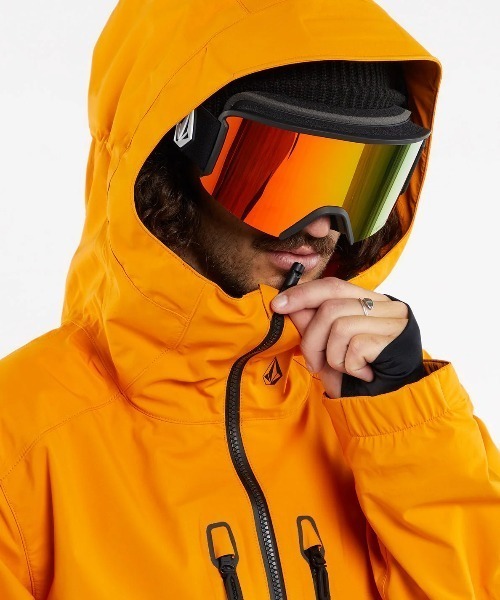 VOLCOM（ボルコム）の「【VOLCOM/ボルコム】 Mens Guide Gore-Tex Jacket /アイコンワンポイントゴアテックススキースノーボードジャケット（その他アウター・メンズ・ブラック/ゴールド/アーミー・XX-LARGE/X-SMALL）」の11枚目の写真