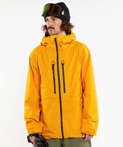 VOLCOM（ボルコム）の「【VOLCOM/ボルコム】 Mens Guide Gore-Tex Jacket /アイコンワンポイントゴアテックススキースノーボードジャケット（その他アウター・メンズ・ブラック/ゴールド/アーミー・XX-LARGE/X-SMALL）」の15枚目の写真