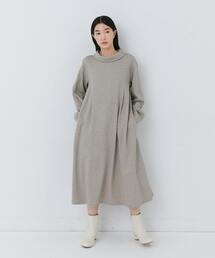 conges payes ADIEU TRISTESSE | ロールカラーAラインワンピース(ワンピース)