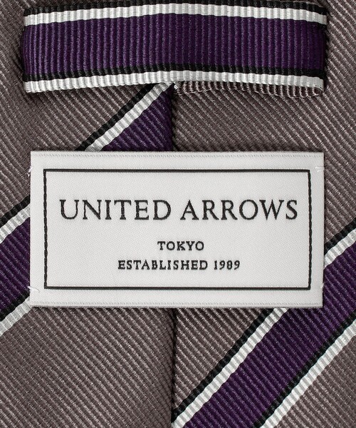 ユナイテッドアローズ新品ネクタイ超華麗テラコッタジャガードソリッドハンドメイド UNITED ARROWS ユナイテッドアローズ セットオーバルネクタイ