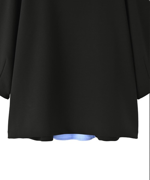 STYLE DELI(スタイルデリ)の「【Kana Oyama×BLK001】バックシャツ生地トップス(Tシャツ/カットソー・レディース・ホワイト・FREE)」の12枚目の写真