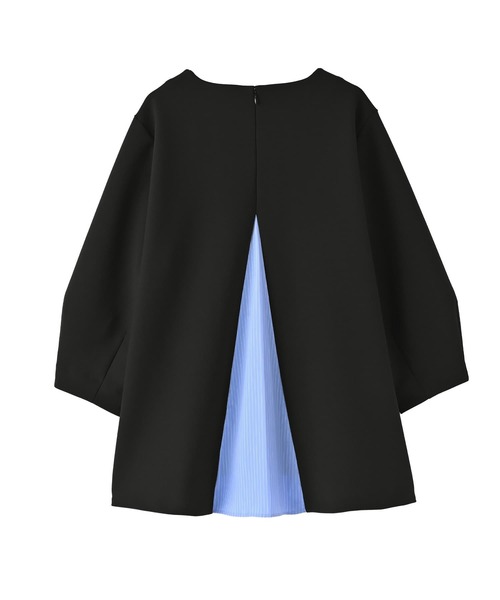 STYLE DELI(スタイルデリ)の「【Kana Oyama×BLK001】バックシャツ生地トップス(Tシャツ/カットソー・レディース・ホワイト・FREE)」の14枚目の写真