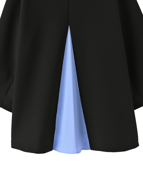 STYLE DELI(スタイルデリ)の「【Kana Oyama×BLK001】バックシャツ生地トップス(Tシャツ/カットソー・レディース・ホワイト・FREE)」の16枚目の写真