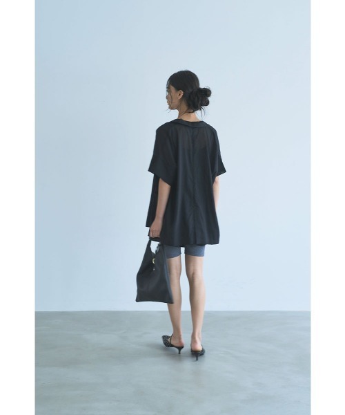 marjour(マージュール)の「SHEER RELAX JACKET(テーラードジャケット・レディース・ブラック/ブラウン・M)」の22枚目の写真