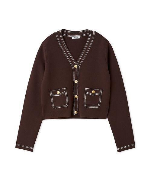FRAY.ID　トラッドライクVネックカーデ FRAY I.D｜トラッドライクVネックニットカーディガン | Rakuten