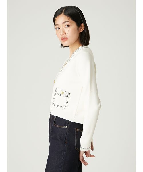 FRAY.ID　トラッドライクVネックカーデ FRAY I.D｜トラッドライクVネックニットカーディガン | Rakuten