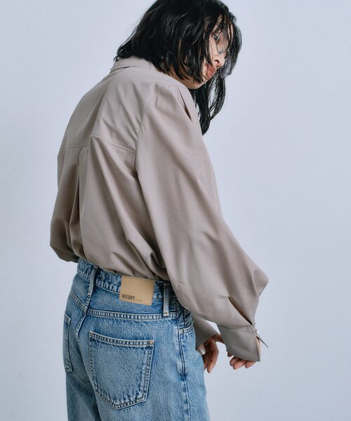 point neck shirt（シャツ/ブラウス）｜CODE A（コードエー）の