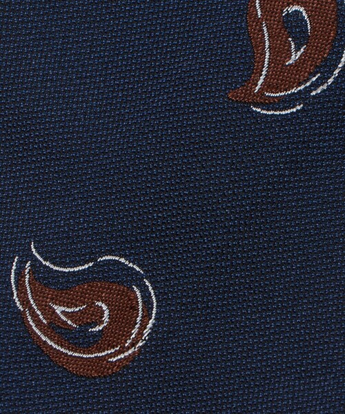 Altea（アルテア）の「＜ALTEA＞8.0cm ペイズリー1 ネクタイ（ネクタイ・メンズ・ネイビー・FREE）」の4枚目の写真