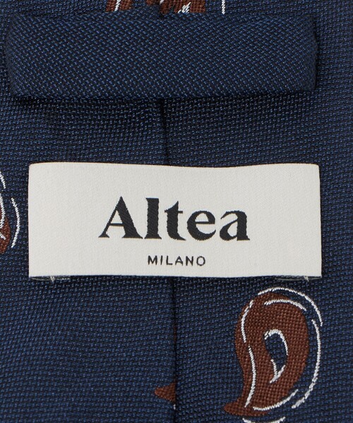 Altea（アルテア）の「＜ALTEA＞8.0cm ペイズリー1 ネクタイ（ネクタイ・メンズ・ネイビー・FREE）」の6枚目の写真