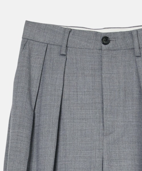 LE CIEL BLEU（ルシェルブルー）の「テーパードレッグトラウザー / Tapered Leg Trousers（その他パンツ・レディース・チャコールグレー/ブラウン・38/36/34）」の3枚目の写真