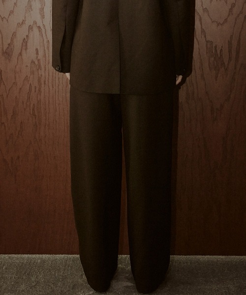LE CIEL BLEU（ルシェルブルー）の「テーパードレッグトラウザー / Tapered Leg Trousers（その他パンツ・レディース・チャコールグレー/ブラウン・38/36/34）」の10枚目の写真