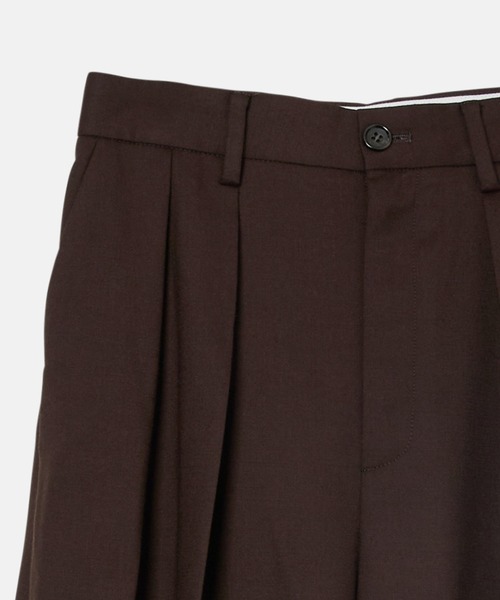 LE CIEL BLEU（ルシェルブルー）の「テーパードレッグトラウザー / Tapered Leg Trousers（その他パンツ・レディース・チャコールグレー/ブラウン・38/36/34）」の12枚目の写真