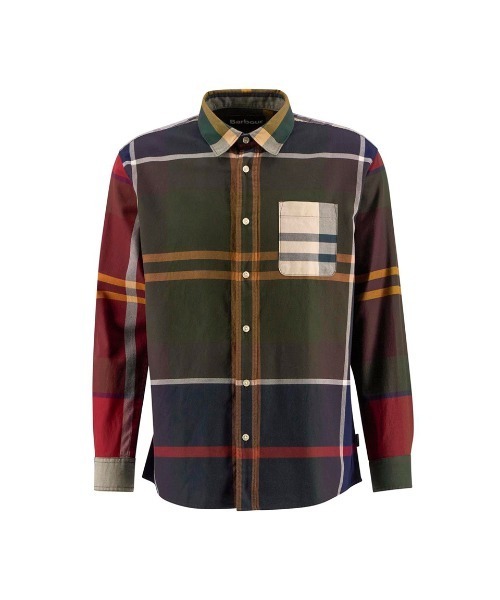 Barbour（バブアー）の「タータン パッチワーク シャツ（オーバーサイズフィット）（シャツ/ブラウス・メンズ・マルチ・40/38）」の8枚目の写真