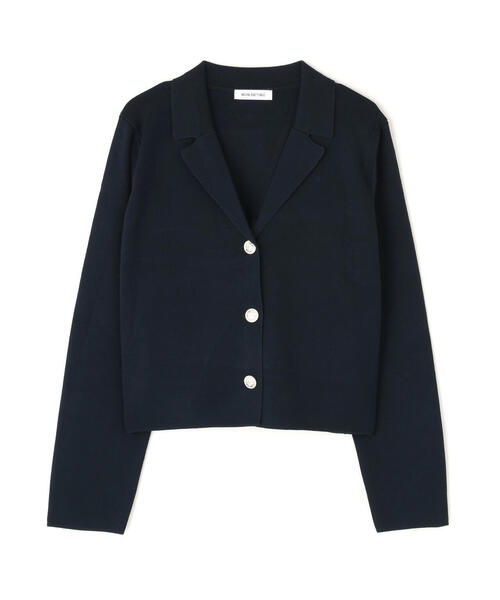セール】◇襟付きメタルボタンニットジャケット（カーディガン/ボレロ