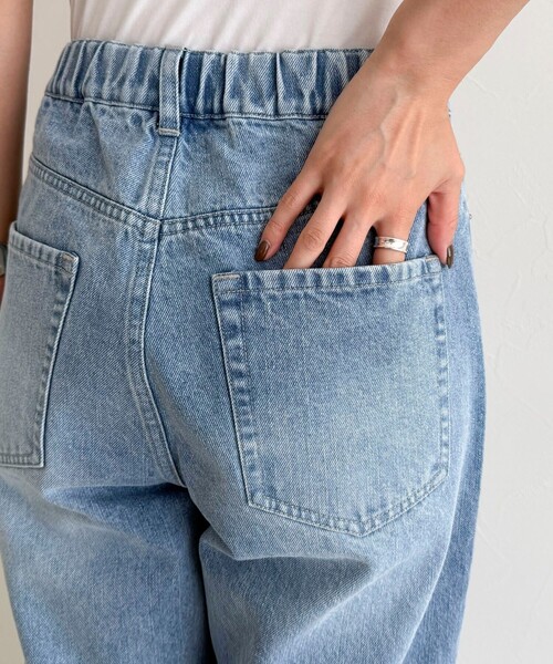 fredy emue（フレディエミュ）の「ドロストデニムパンツ（デニムパンツ・レディース・サックスブルー/ネイビー・36/38）」の17枚目の写真