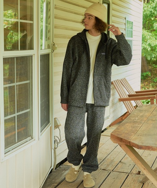 ragged mountain(ラギットマウンテン)の「【RAGGED MOUNTAIN/ラギットマウンテン】NASHUA/ナシュア フルジップ ニットフリース パーカー(パーカー・メンズ・グレー/ブラック・MEDIUM/LARGE/X-LARGE)」の20枚目の写真