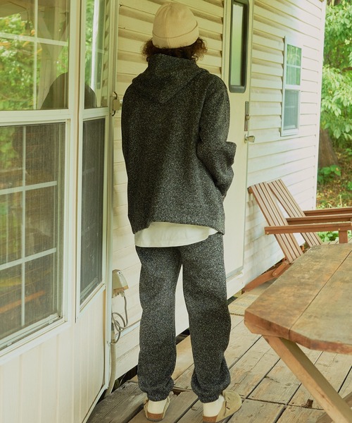 ragged mountain(ラギットマウンテン)の「【RAGGED MOUNTAIN/ラギットマウンテン】NASHUA/ナシュア フルジップ ニットフリース パーカー(パーカー・メンズ・グレー/ブラック・MEDIUM/LARGE/X-LARGE)」の22枚目の写真