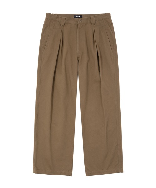 HUF TWO TUCK TROUSER（その他パンツ）｜HUF（ハフ）のファッション