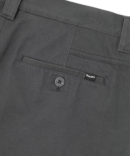 HUF(ハフ)の「HUF TWO TUCK TROUSER(その他パンツ・メンズ・ブラック/チャコールグレー/ブラウン・28/30/32/34)」の19枚目の写真