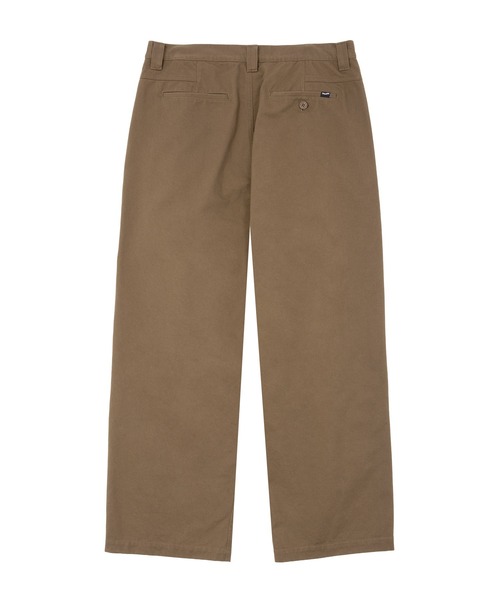 HUF(ハフ)の「HUF TWO TUCK TROUSER(その他パンツ・メンズ・ブラック/チャコールグレー/ブラウン・28/30/32/34)」の6枚目の写真