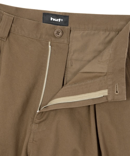 HUF(ハフ)の「HUF TWO TUCK TROUSER(その他パンツ・メンズ・ブラック/チャコールグレー/ブラウン・28/30/32/34)」の20枚目の写真