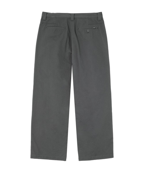 HUF(ハフ)の「HUF TWO TUCK TROUSER(その他パンツ・メンズ・ブラック/チャコールグレー/ブラウン・28/30/32/34)」の5枚目の写真