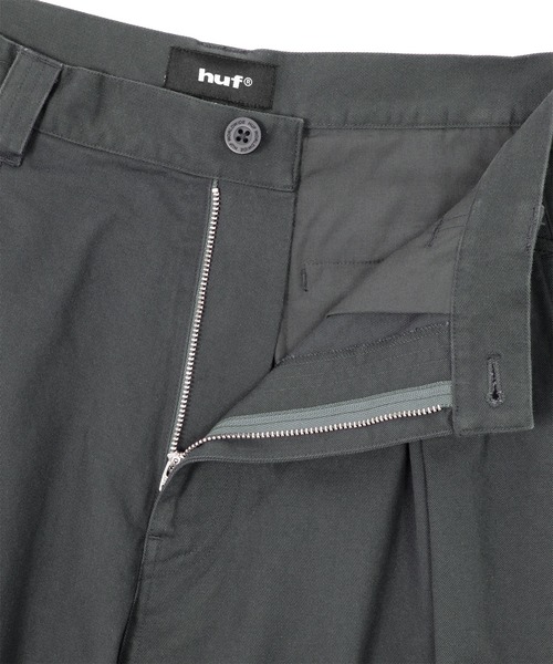 HUF(ハフ)の「HUF TWO TUCK TROUSER(その他パンツ・メンズ・ブラック/チャコールグレー/ブラウン・28/30/32/34)」の18枚目の写真