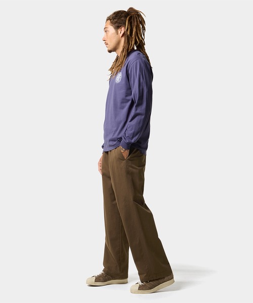 HUF(ハフ)の「HUF TWO TUCK TROUSER(その他パンツ・メンズ・ブラック/チャコールグレー/ブラウン・28/30/32/34)」の14枚目の写真