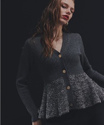 Pinky & Dianne ジップカーディガン&半袖ニット Pinky & Dianne ジップカーディガン&半袖ニット ピンキーアンド