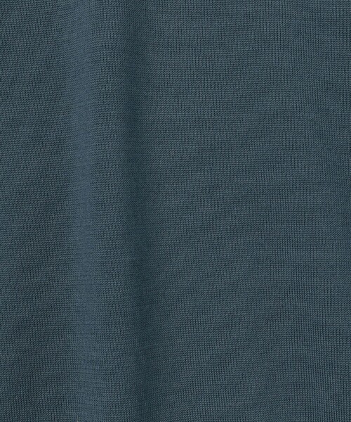 TOMORROWLAND （トゥモローランド）の「TOMORROWLAND tricot スーパーファインメリノウール ニットポロシャツ S-WOOL（ニット/セーター・メンズ・ライトブルー/ネイビー/チャコールグレー/ブラウン/グリーン/ボルドー/ブラック・XS/S/M/L/XL）」の16枚目の写真
