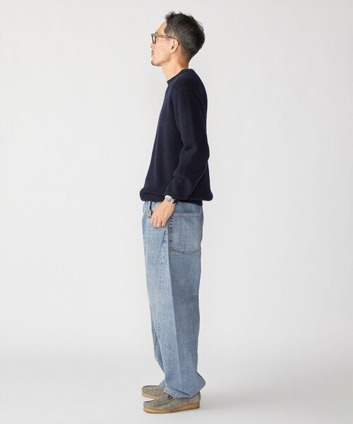 SHIPS（シップス）の「【SHIPS別注】SKEWed: DENIM LV STONE WASH（デニムパンツ・メンズ・ライトブルー・30/32/34）」の2枚目の写真