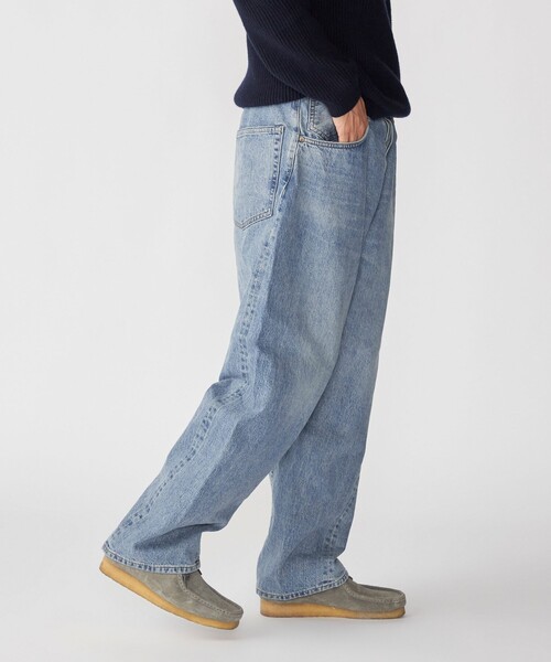 SHIPS（シップス）の「【SHIPS別注】SKEWed: DENIM LV STONE WASH（デニムパンツ・メンズ・ライトブルー・30/32/34）」の8枚目の写真