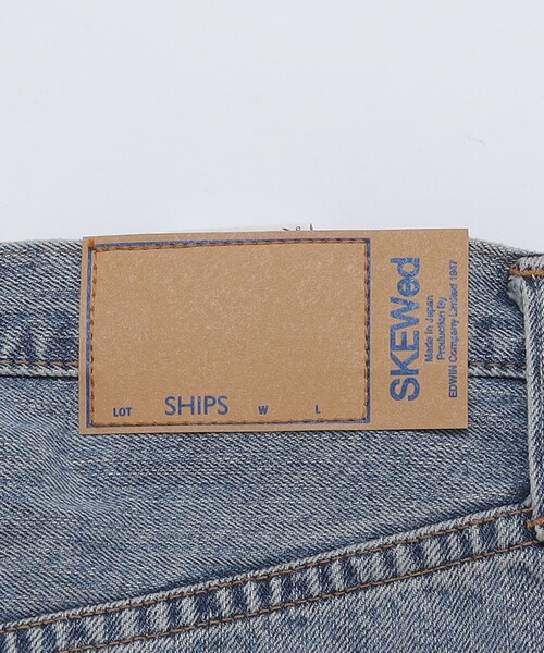 SHIPS（シップス）の「【SHIPS別注】SKEWed: DENIM LV STONE WASH（デニムパンツ・メンズ・ライトブルー・30/32/34）」の18枚目の写真