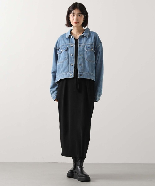 studio CLIP／nbc 今期デニムワイドジャケット studio CLIP／nbc 今期デニムワイドジャケット studio CLIP／nbc 今期