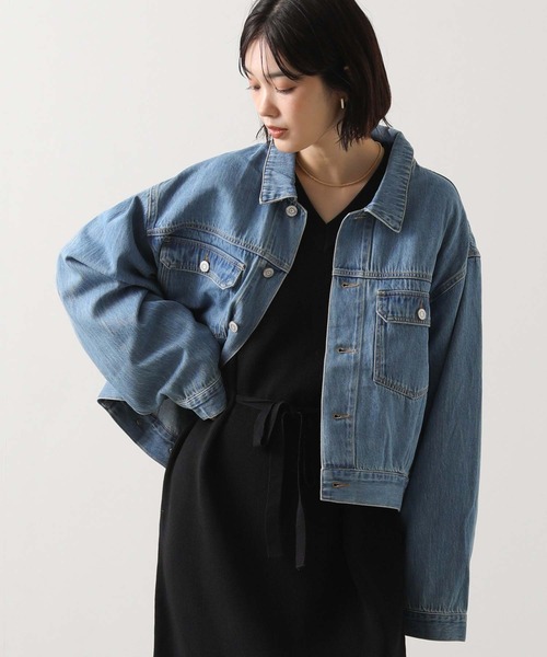 ワイドデニムジャケット（デニムジャケット）｜CHIGNON（シニヨン）の