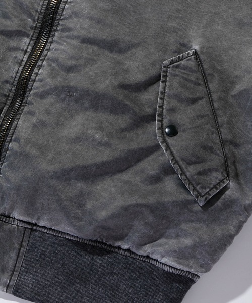 XLARGE(エクストララージ)の「SNOW WASH MA-1(MA-1・メンズ・ブラック/オリーブ/グレー・L/XL/S/M)」の12枚目の写真