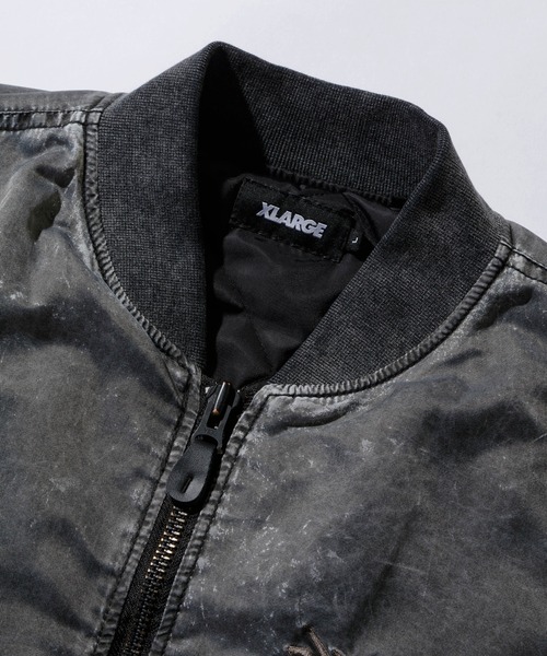 XLARGE(エクストララージ)の「SNOW WASH MA-1(MA-1・メンズ・ブラック/オリーブ/グレー・L/XL/S/M)」の15枚目の写真