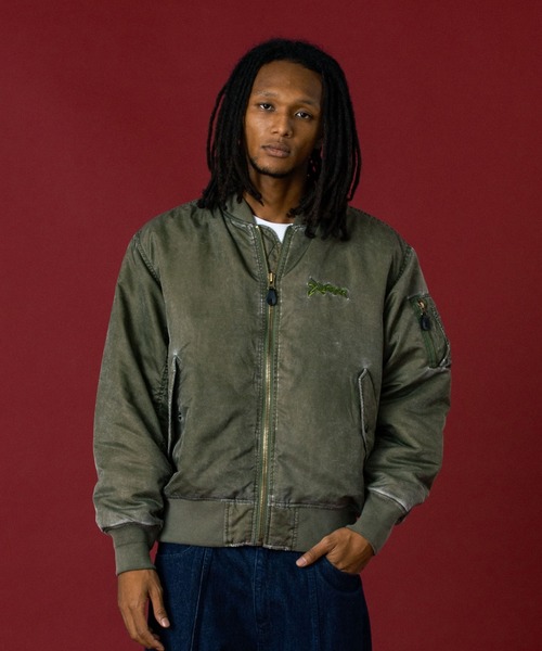 SNOW WASH MA-1（MA-1）｜XLARGE（エクストララージ）のファッション