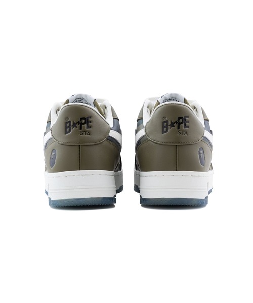 A BATHING APE（アベイシングエイプ）の「BAPE STA ICON #2（スニーカー・メンズ・オリーブ/ブラック・8.5/7/10/9/9.5/8/12/11/13）」の6枚目の写真