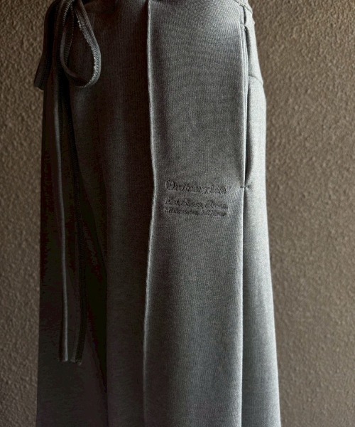 SHINYAKOZUKA（シンヤコヅカ）の「SHINYA KOZUKA/シンヤコズカ/ORDINARY HOME PANTALON（スウェットパンツ・メンズ・ブラック/グレー・S/XS）」の15枚目の写真