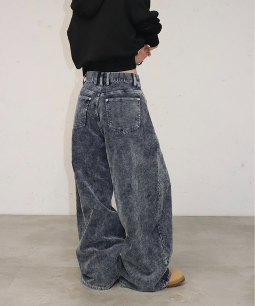 FTW(エフティダブリュー)の「PROCESSED CORDUROY PANTS(その他パンツ・レディース・ネイビー/チャコールグレー・SMALL/LARGE/MEDIUM)」の11枚目の写真