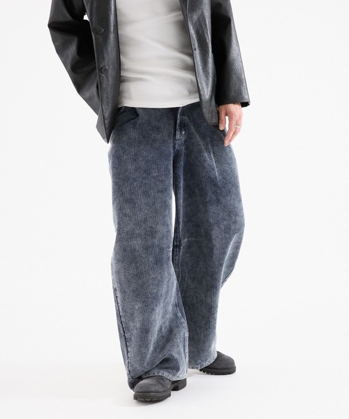 FTW(エフティダブリュー)の「PROCESSED CORDUROY PANTS(その他パンツ・レディース・ネイビー/チャコールグレー・SMALL/LARGE/MEDIUM)」の19枚目の写真