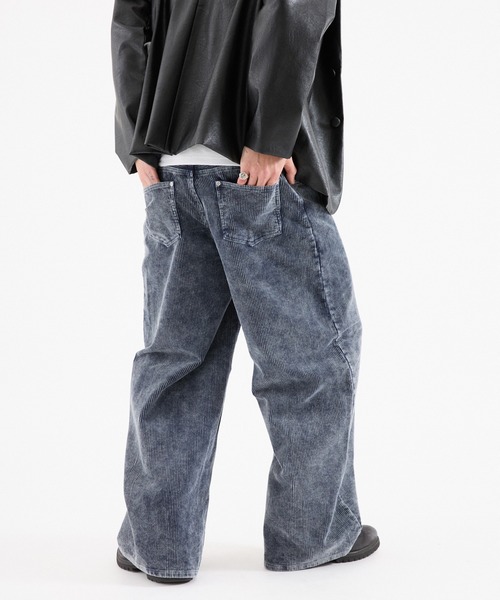 FTW(エフティダブリュー)の「PROCESSED CORDUROY PANTS(その他パンツ・レディース・ネイビー/チャコールグレー・SMALL/LARGE/MEDIUM)」の21枚目の写真