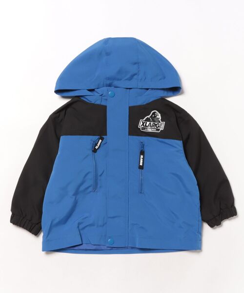 XLARGE KIDS（エクストララージキッズ）の「【3WAY】OGフードブルゾン（ブルゾン・キッズ・ブラック/ベージュ/ブルー・120cm/130cm/140cm/100cm/110cm/90cm）」の3枚目の写真