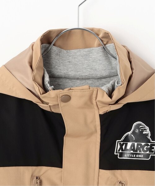 XLARGE KIDS（エクストララージキッズ）の「【3WAY】OGフードブルゾン（ブルゾン・キッズ・ブラック/ベージュ/ブルー・120cm/130cm/140cm/100cm/110cm/90cm）」の10枚目の写真