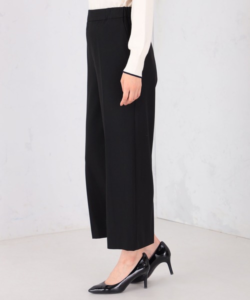 GALLORIA(ギャローリア)の「【キレメクパンツ】2WAYストレッチ起毛ワイドパンツ(その他パンツ・レディース・グレー/ダークブラウン/ブラック・LL/L/M/S)」の5枚目の写真